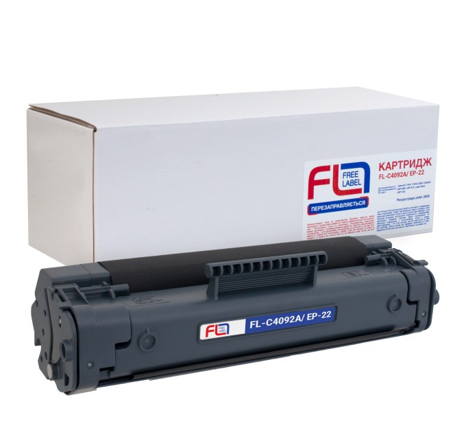 Картридж сумісний HP 92A (C4092A)/Canon EP-22 Free Label (FL-C4092A/EP-22)