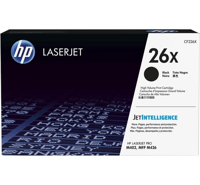 Картридж 26X чорний HP (CF226X)