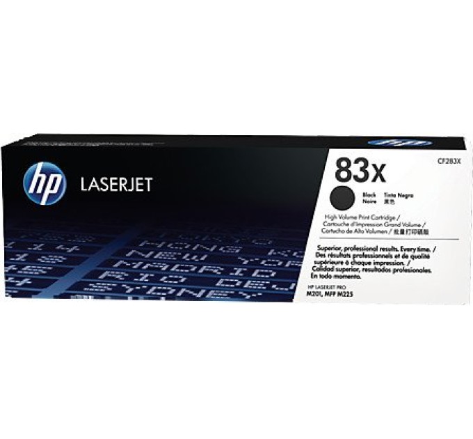 Картридж 83X чорний HP (CF283X)