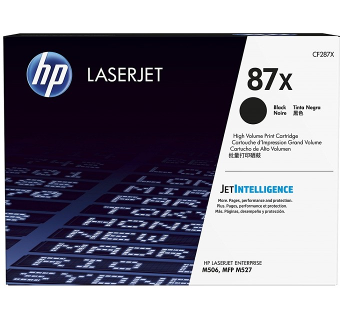 Картридж 87X чорний HP (CF287X)
