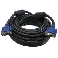 Кабель VGA-VGA 10 м, 2 феррити Patron (PN-VGA-VGA-10М)