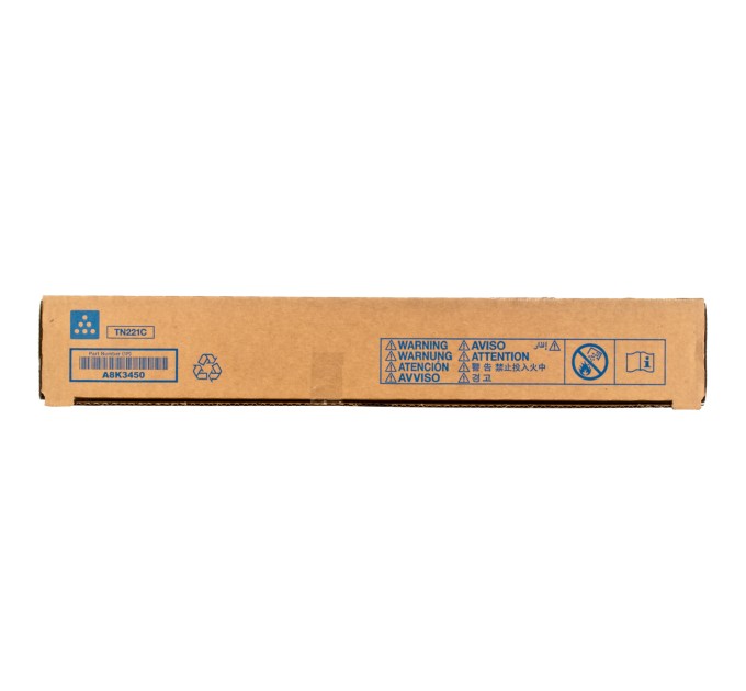 Тонер-картридж TN-221C блакитний Konica Minolta (A8K3450)