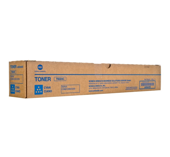 Тонер-картридж TN-324C блакитний Konica Minolta (A8DA450)