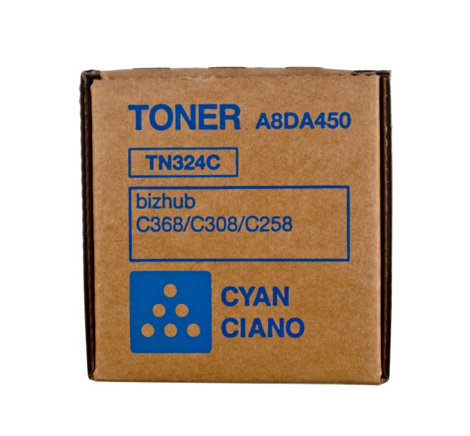 Тонер-картридж TN-324C блакитний Konica Minolta (A8DA450)