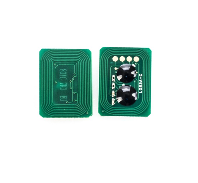 Чип Oki C801 7,3K, блакитний Everprint (CHIP-OKI-C801-C)