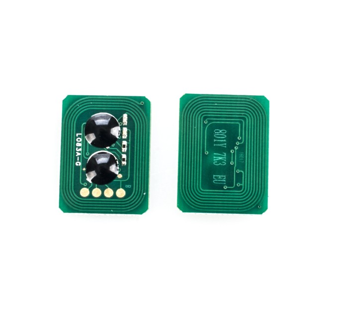 Чип Oki C801 7,3K, жовтий Everprint (CHIP-OKI-C801-Y)