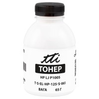 Тонер HP LJ P1005 флакон, 65 г TTI (TSM-T125-S-065)