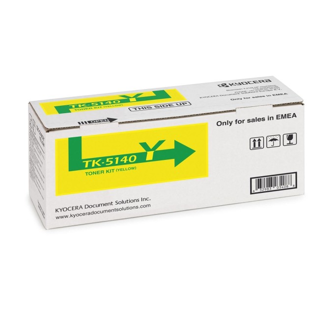 Тонер-картридж TK-5140Y жовтий Kyocera Mita (1T02NRANL0)