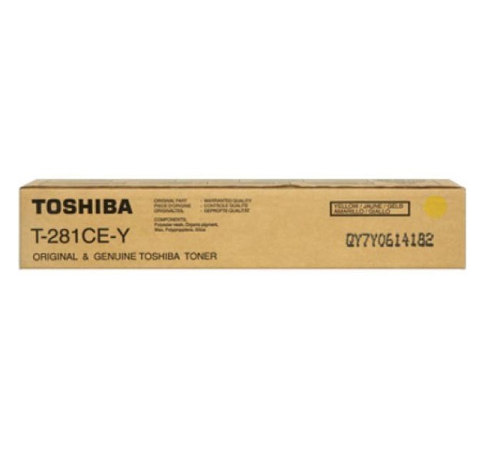 Тонер-картридж T-281C EY жовтий Toshiba (6AK00000107/6AG00000843)