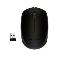 Миша бездротова M170, чорно-сіра Logitech (910-004642)