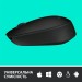 Миша бездротова M170, чорно-сіра Logitech (910-004642)
