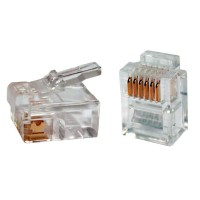 Конектор RJ 12/6P6C 40 шт Patron (RJ-12-6P6C-40)