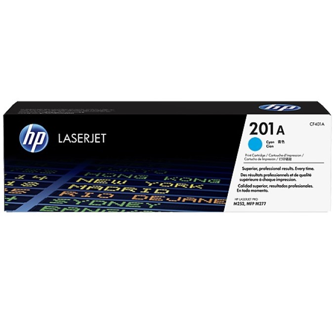 Картридж 201A блакитний HP (CF401A)