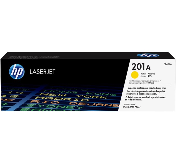 Картридж 201A жовтий HP (CF402A)