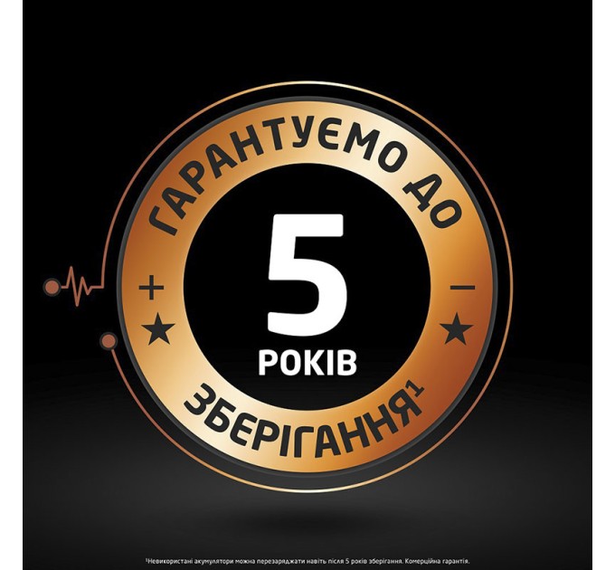 Акумулятор HR6-AA 1300 мАг, NI-MH, 5 шт. Duracell (5017767/5007321)