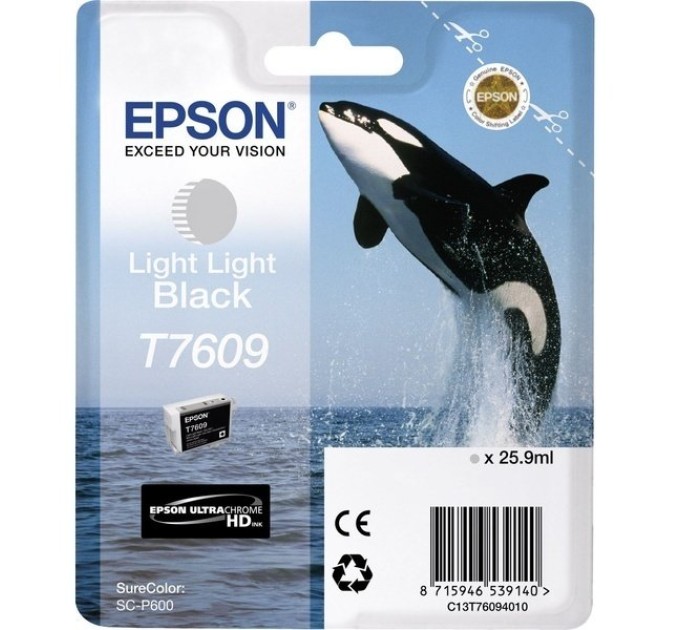 Картридж SC-P600 світло світло-чорний Epson (C13T76094010)
