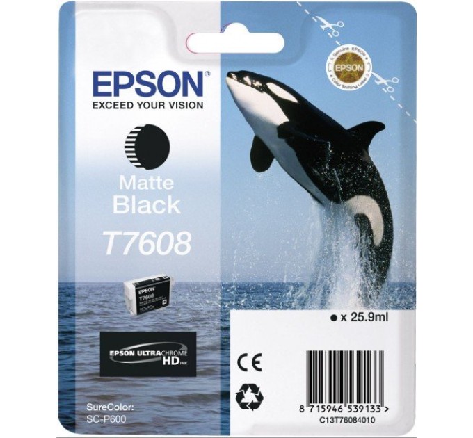 Картридж SC-P600 матовий чорний Epson (C13T76084010)