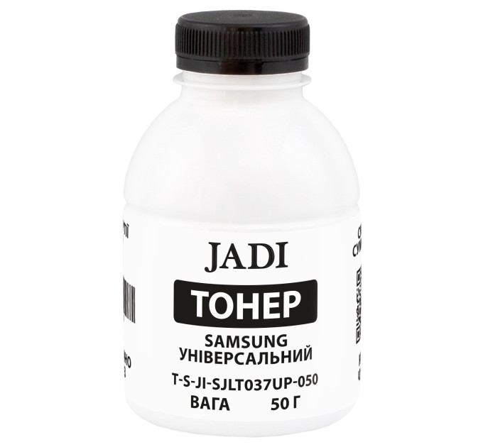 Тонер Samsung універсальний Polyester флакон, 50 г Jadi (TSM-JLT-037UP-050)