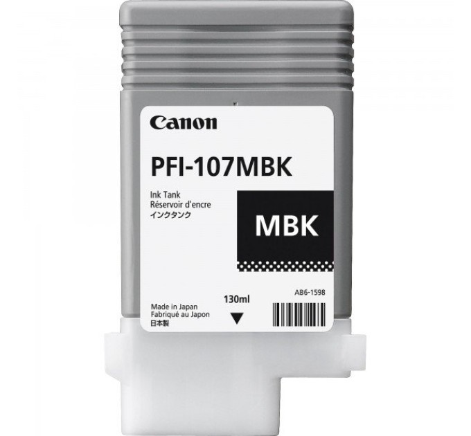 Картридж PFI-107 130 мл, матовий чорний Canon (6704B001)
