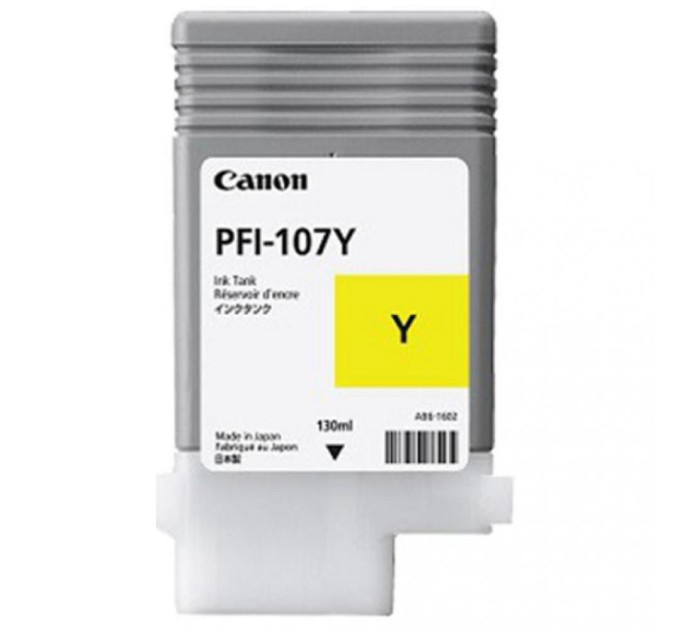 Картридж PFI-107 130 мл, жовтий Canon (6708B001)