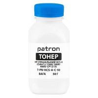 Тонер HP спеціальний HCS-A флакон, 50 г, блакитний Patron (PN-HCS-A-C-050)