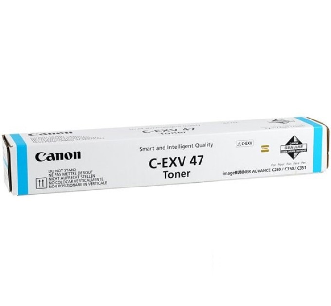 Тонер-картридж C-EXV47 блакитний Canon (8517B002)