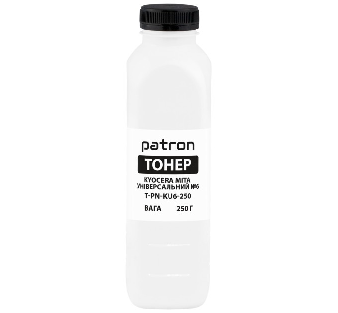 Тонер Kyocera Mita універсальний №6 флакон, 250 г Patron (PN-KU6-250)
