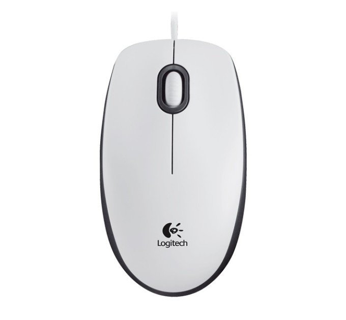 Миша USB M100, біла Logitech (910-001605/910-005004/910-006764)