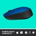 Миша бездротова M171, синя Logitech (910-004640)