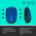 Миша бездротова M171, синя Logitech (910-004640)