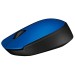 Миша бездротова M171, синя Logitech (910-004640)