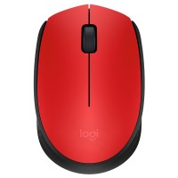Миша бездротова M171, червона Logitech (910-004641)