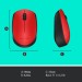 Миша бездротова M171, червона Logitech (910-004641)