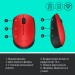 Миша бездротова M171, червона Logitech (910-004641)