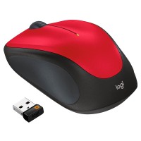 Миша бездротова M235, червона Logitech (910-002496)