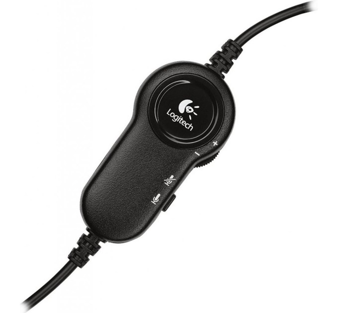 Гарнітура дротова H151 Stereo, чорна Logitech (981-000589)