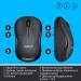 Миша бездротова M220 Silent, сіра Logitech (910-004878)
