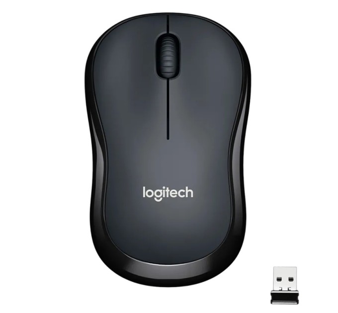 Миша бездротова M220 Silent, сіра Logitech (910-004878)
