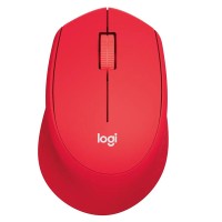 Миша бездротова M330 Silent Plus, червона Logitech (910-004911)