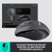 Миша бездротова M705 Marathon, чорна Logitech (910-001949)