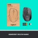Миша бездротова M705 Marathon, чорна Logitech (910-001949)