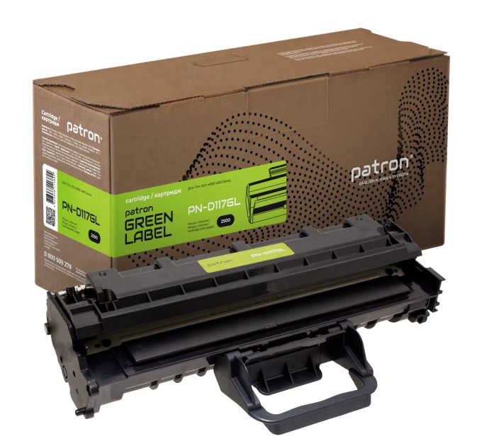 Картридж сумісний Samsung MLT-D117S (SCX-4650) Green Label Patron (PN-D117GL)