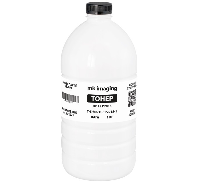 Тонер HP LJ P2015 флакон, 1 кг MK Imaging/DC Select (TSM-UT1922B-1)