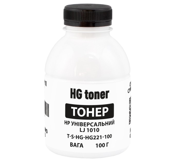 Тонер HP універсальний LJ 1010 флакон, 100 г HG toner (TSM-HG221-100)
