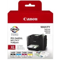 Комплект картриджів PGI-2400 XL чорний, блакитний, пурпуровий, жовтий Canon (9257B004)