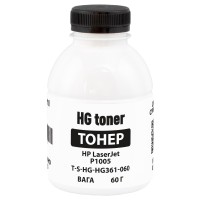 Тонер HP LaserJet P1005 флакон, 60 г HG toner (TSM-HG361-060)