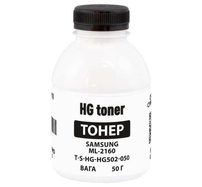 Тонер Samsung ML-2160 флакон, 50 г HG toner (TSM-HG502-050)