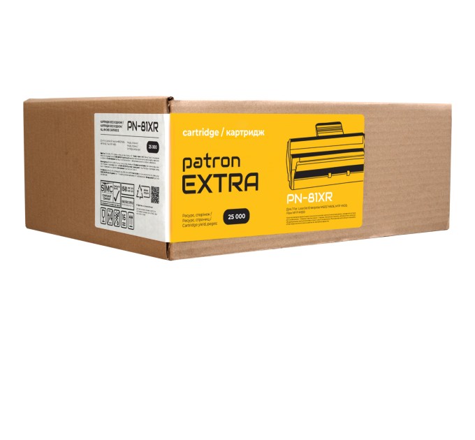 Картридж сумісний HP 81X (CF281X) Extra Patron (PN-81XR)