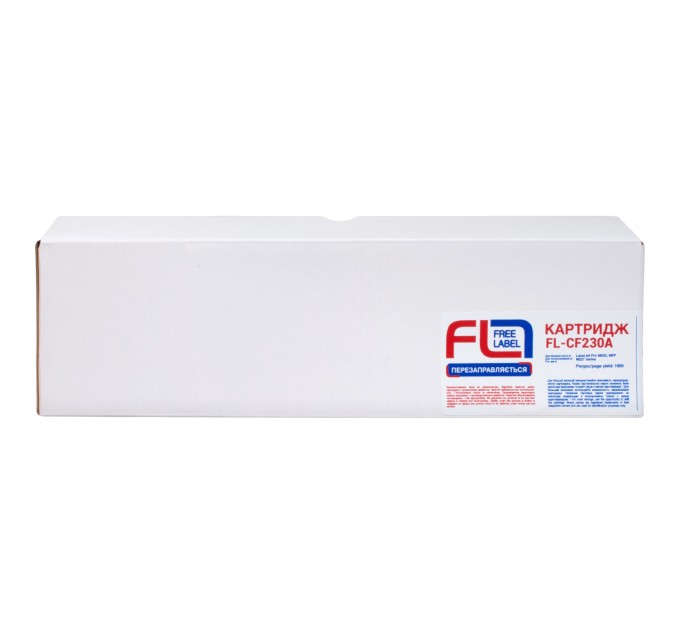 Тонер-картридж сумісний HP 30A (CF230A) Free Label (FL-CF230A)