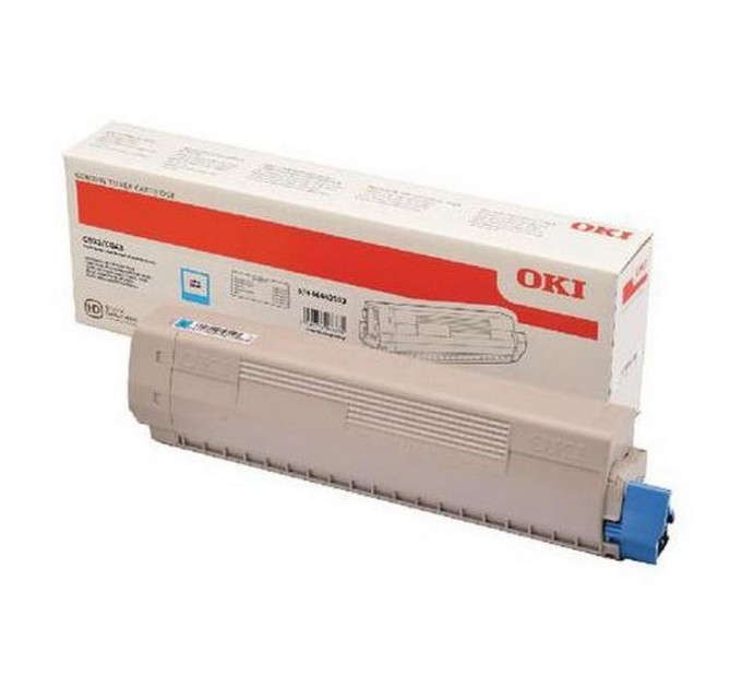 Тонер-картридж C833 10K NEU блакитний Oki (46443115)